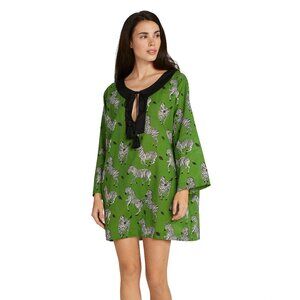 Kate Spade zebra swim cover up